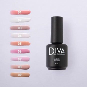 Fluid Gel 3, 15 мл DIVA