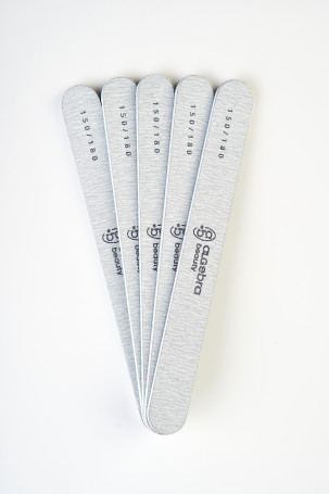 ALGEBRA BEAUTY   На пластике   L Plus   #150/180   (20шт)   Пилка прямая