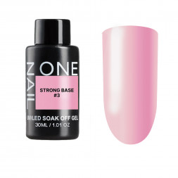 ONE NAIL   Base STRONG #03   30мл (бутылка)   База камуфлирующая густая