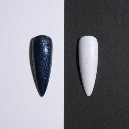 NAIL REPUBLIC   GALAXY #03   10мл   Гель-лак с хлопьями Юки молочный