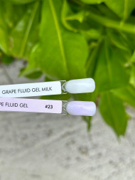 ONE NAIL &amp; GRAPE   Гель для укрепления   Fluid gel  MILK   15мл