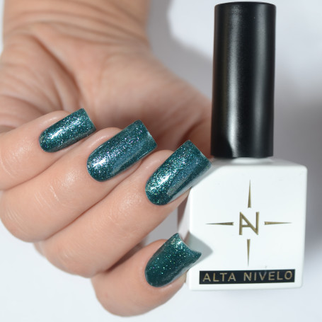 ALTA NIVELO   Гель-лак с шиммером   10мл   FIESTA   #120