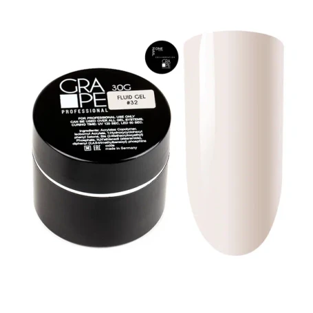 ONE NAIL &amp; GRAPE   Gel FLUID   #32   30г (шайба)   Гель для укрепления жидкий