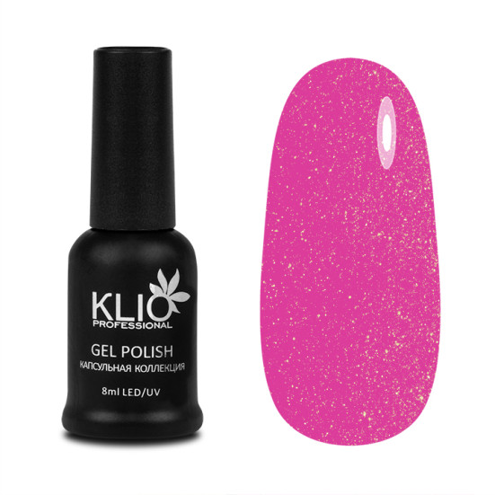 KLIO  Гель-лак  Капсульная  коллекция  8мл  №115  Неон с шиммером   (СНЯТО)