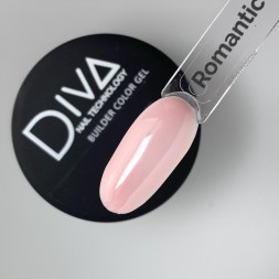 DIVA   Гель для моделирования  30мл  Builder gel   ROMANTIC