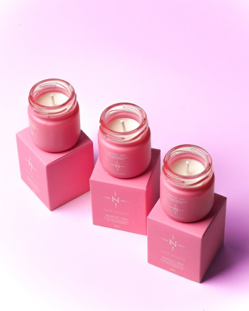 ALTA NIVELO   СПА-свеча парофинотерапия для маникюра и педикюра   30мл   Magic Spa   TAHITI FLOWER   #01