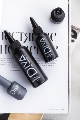 DIVA   База каучуковая прозрачная  RUBBER Base   110мл   (СНЯТО)