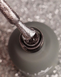 KLIO Гель-лак кошачий глаз + жидкая фольга + светоотрающий 8мл TREND COLLECTION №49