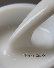 ONE NAIL   Gel  STRONG   #01   15мл (флакон)   Гель для моделирования средне-жидкий молочный
