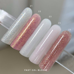 BLOOM   Gel FAST   #22   15мл   Гель для моделирования с шиммером