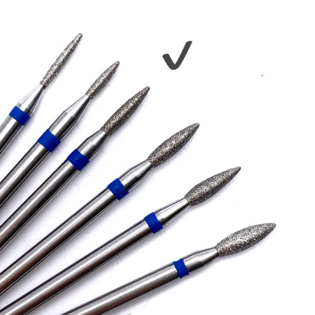 КМИЗ   Фреза алмазная  ПЛАМЯ 18 Синяя   (866.104.243.080.018)   ГСАП-1,8П-8,0С   [13]