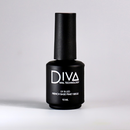 DIVA   База камуфлирующая  French Base PINKY BEIGE   15мл   Limited