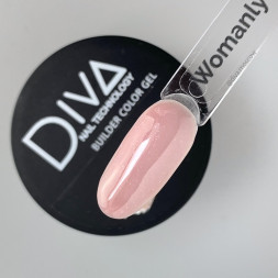 DIVA   Гель для моделирования  30мл  Builder gel   WOMANLY
