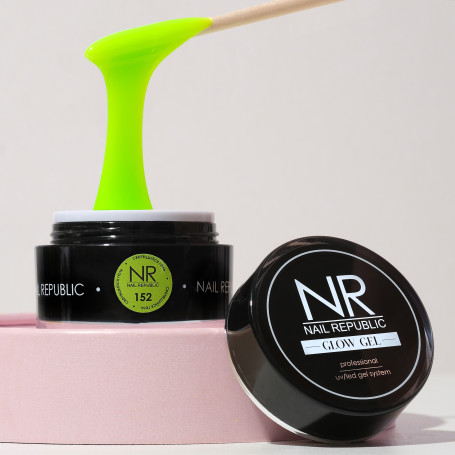 NAIL REPUBLIC   Gel GLOW   #152   15г   Гель для моделирования цветной