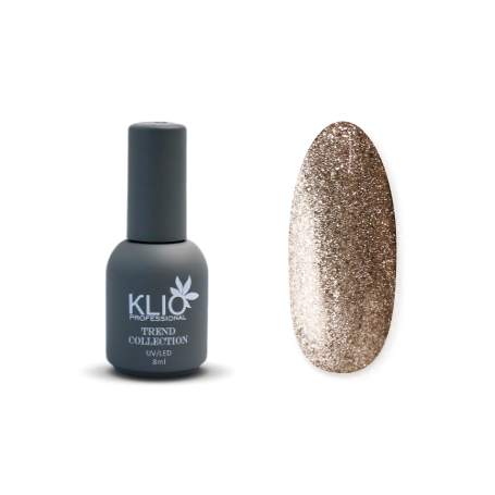 KLIO  Гель-лак кошачий глаз + жидкая фольга + светоотрающий   8мл   TREND COLLECTION   №50