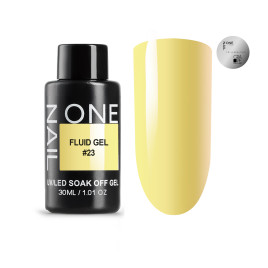ONE NAIL Gel FLUID #23 30г (бутылка) Гель для укрепления жидкий