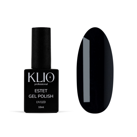 KLIO   ESTET   #017   10мл   Гель-лак черный