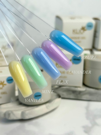 KLIO   Unique gel   #14 LAVANDER   30г   Гель для моделирования средне-жидкий цветной