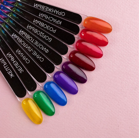 VOGUE NAILS   Гель-лак витражный  10мл  ЗЕЛЕНЫЙ