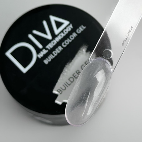 DIVA   Гель для моделирования  30мл  Builder gel   CLEAR         (СНЯТО)