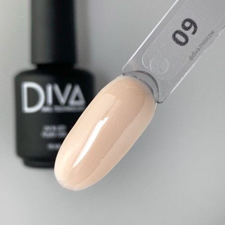 DIVA   Гель для укрепления   15мл   Gel FLUID   #09   Limited