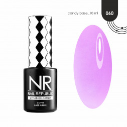 NAIL REPUBLIC   Base CANDY   #60   10мл   База камуфлирующая цветная