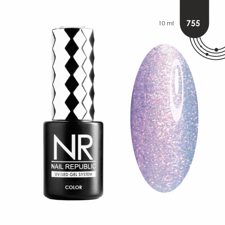 NAIL REPUBLIC   #755 Sirena   10мл   Гель-лак перламутровый
