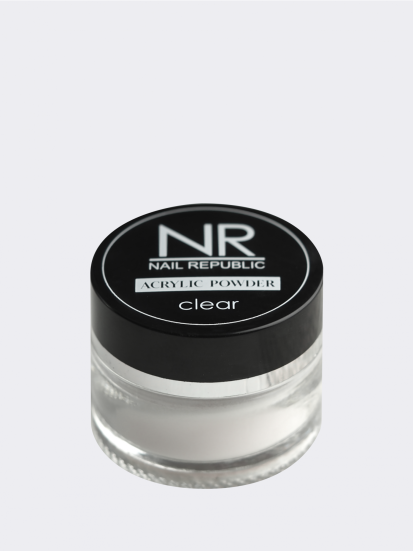 NAIL REPUBLIC   Acrylic Powder CLEAR   15г   Пудра акриловая