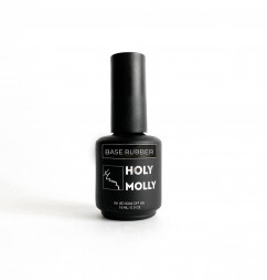 HOLY MOLLY   База прозрачная    Base RUBBER   15мл