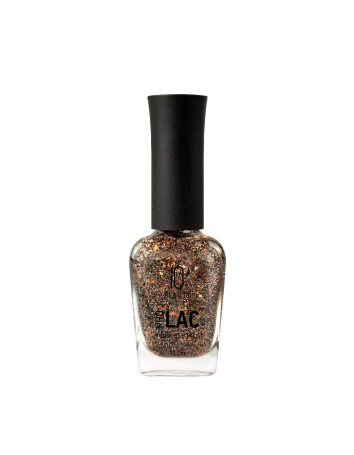 IQ BEAUTY   Prolac   #147 LUXURY FLAKES   12,5мл   Лак для ногтей с биокерамикой полупрозрачный с поталью   Limited