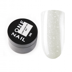 ONE NAIL   Гель моделирующий с хлопьями Юки   Gel   CAMO SHINE   #01   30г