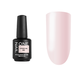 ONE NAIL Gel STRONG #03 15мл (флакон) Гель для моделировани средне-жидкий