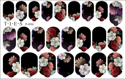 TIES   Пленка для маникюра   P-094