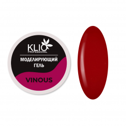 KLIO  Гель цветной для моделирования  15г   VINOUS