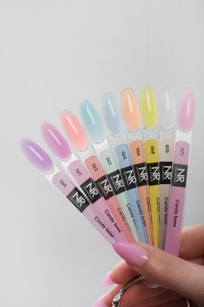NAIL REPUBLIC   База цветная   10мл   Base CANDY   #61