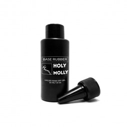 HOLY MOLLY   База прозрачная    Base RUBBER   50мл   (бутылка)