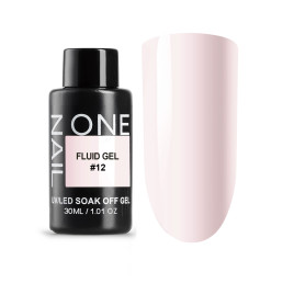 ONE NAIL Gel FLUID #12 30г (бутылка) Гель для укрепления жидкий