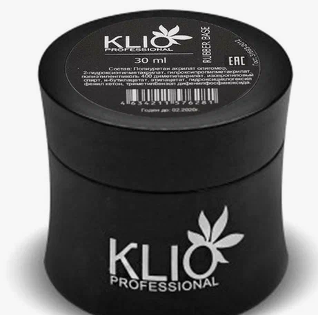 KLIO  База каучуковая RUBBER Base   30г  (широкая банка)
