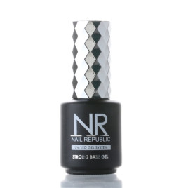 NAIL REPUBLIC Base STRONG 15мл База прозрачная средне-густая