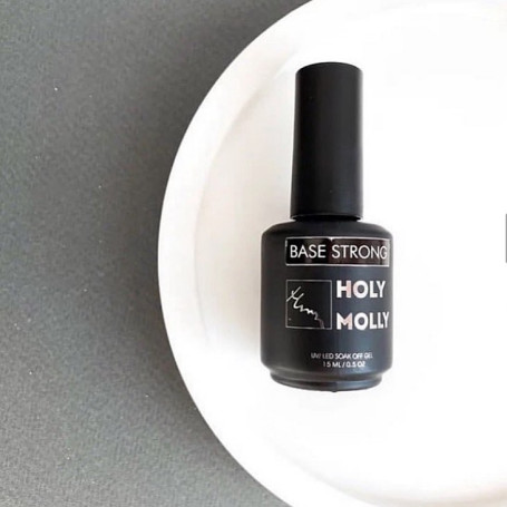 HOLY MOLLY   База прозрачная   Base   STRONG   15мл