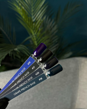 GRAPE  Камуфлирующая база  FRENCH   №19   15мл   (СНЯТО)