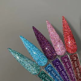 NAIL REPUBLIC FLASH #19 10мл Гель-лак светоотражающий
