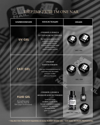 ONE NAIL   Gel FLUID   #13   30г (бутылка)   Гель для укрепления жидкий