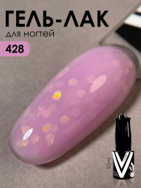 VOGUE NAILS Гель-лак с блестками 10мл #428