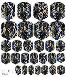 TIES   Пленка для педикюра   H-040