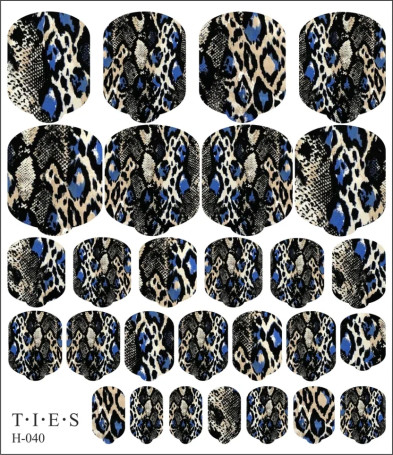 TIES   Пленка для педикюра   H-040