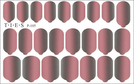 TIES   Пленка для маникюра   P-105
