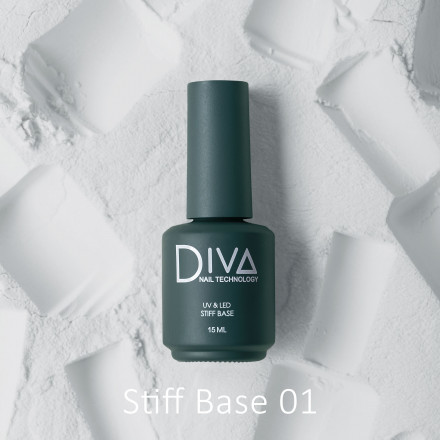 Stiff base - french base 01, 15 мл DIVA