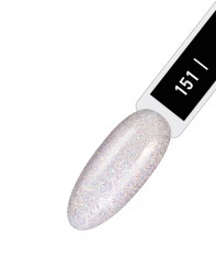 IQ BEAUTY   Лак для ногтей с биокерамикой с шиммером   12,5мл   Prolac CHAMPAGNE SHOWER   #151