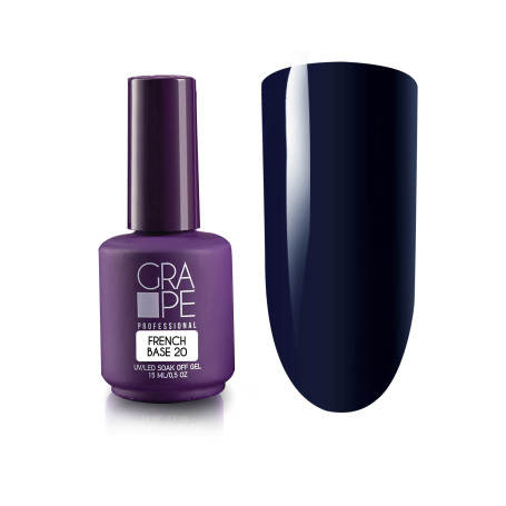 GRAPE  Камуфлирующая база  FRENCH   №20   15мл   (СНЯТО)